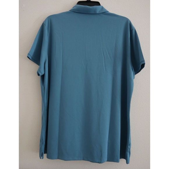 Nike DH2309 440 Women's Plus Sz 2XL Blue Dri-FIT Victory S/S Golf Polo Shirt $58 - Picture 2 of 8